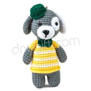 Amigurumi Köpek Anahtarlık