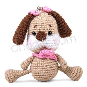 Amigurumi Köpek Anahtarlık