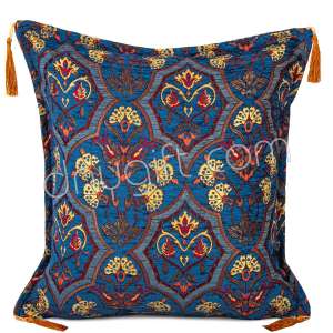 45x45 Karanfil Desen Lacivert Minder
