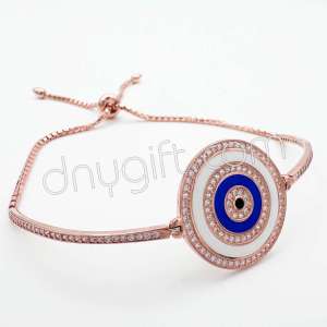 925 Ayar Taşlı Gümüş Bileklik 7,6 Gr