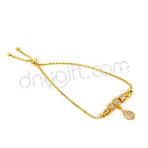 Zirkon Taşlı Damla Bileklik