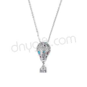 Zirkon Taşlı Balon Kolye