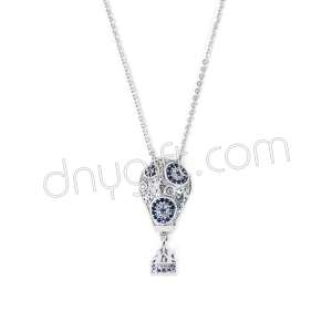 Zirkon Taşlı Balon Kolye