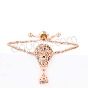 Zirkon Taşlı Balon Bileklik