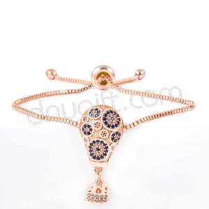 Zirkon Taşlı Balon Bileklik