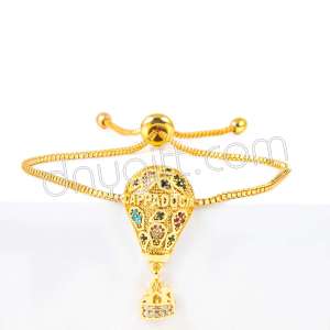 Zirkon Taşlı Balon Bileklik