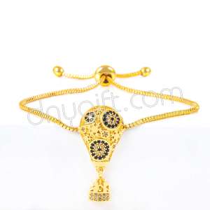 Zirkon Taşlı Balon Bileklik