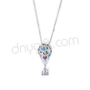 Zirkon Taşlı Balon Kolye