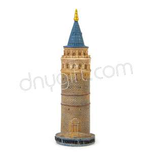 Polyester Galata Kulesi Biblo Orta KE6151