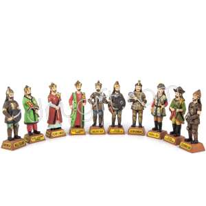 Polyester Selçuklu Sultanları Biblo Set KM600