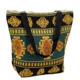 Kilim Desenli Goblen Plaj Çanta
