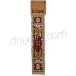 Miniature Turkish Carpet Woven Bookmark