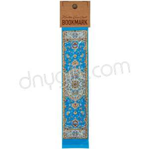 Miniature Turkish Carpet Woven Bookmark