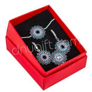 Zirkon Taşlı Takı Seti