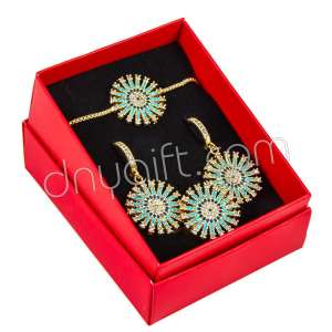 Zirkon Taşlı Takı Seti