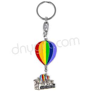 Metal Balon Anahtarlık