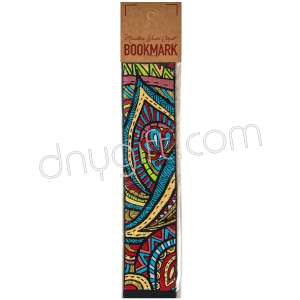 Miniature Turkish Carpet Woven Bookmark