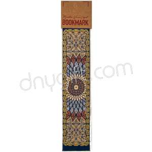 Miniature Turkish Carpet Woven Bookmark