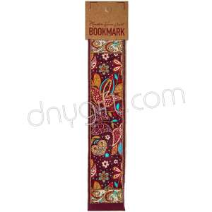 Miniature Turkish Carpet Woven Bookmark