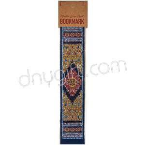 Miniature Turkish Carpet Woven Bookmark