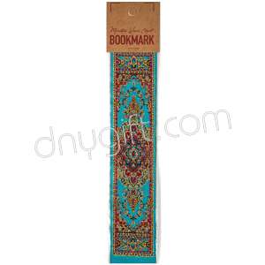Miniature Turkish Carpet Woven Bookmark