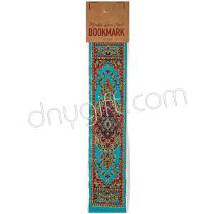 Miniature Turkish Carpet Woven Bookmark