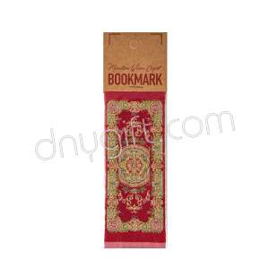 Miniature Turkish Carpet Woven Bookmark