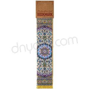 Miniature Turkish Carpet Woven Bookmark