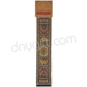 Miniature Turkish Carpet Woven Bookmark