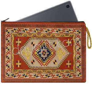 Halı Desenli Dokuma Tablet Kılıfı