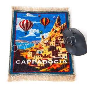 Dokuma Minyatür Halı Mousepad Kapadokya