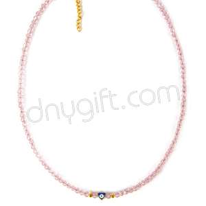 Kristal Kolye Pembe