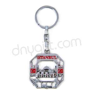 Metal İstanbul Anahtarlık