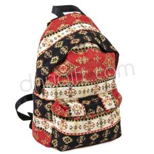 Kilim Desen Sırt çantası