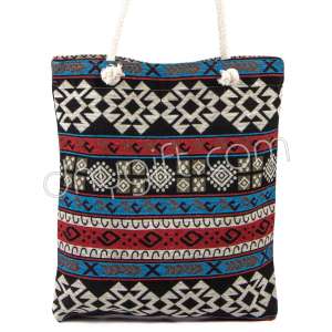 Kilim Desenli Heybe Çanta