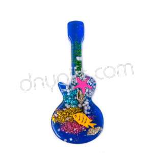 Şeffaf Epoksi Gitar Magnet