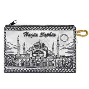 İstanbul Desenli Dokuma Cüzdan