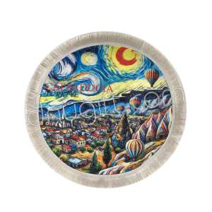 30x30 Dijital Baskılı Halı Kapadokya