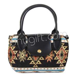 Kilim Desenli Rosto Çanta