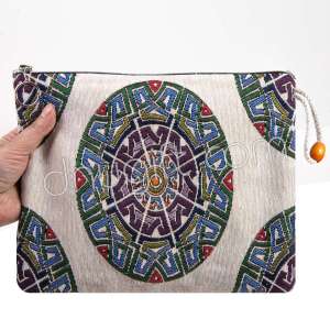 Goblen Klaç Çanta Kilim Desenli