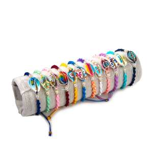 Deniz Kabuklu Makrome Bileklik