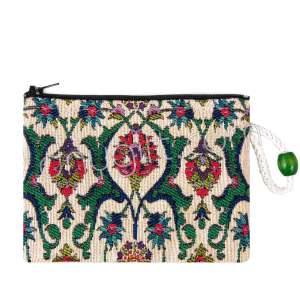 Çini Desenli Goblen Cüzdan
