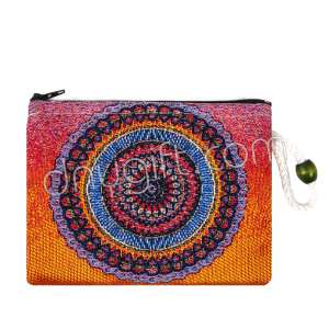 Çini Desenli Goblen Cüzdan