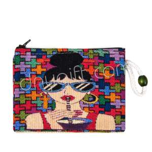 Desenli Goblen Cüzdan