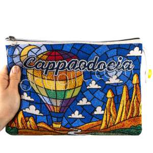 Goblen Klaç Çanta Kapadokya Desenli