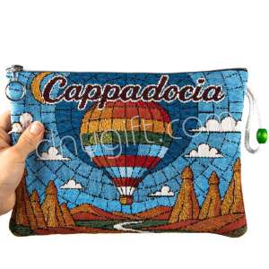 Goblen Klaç Çanta Kapadokya Desenli