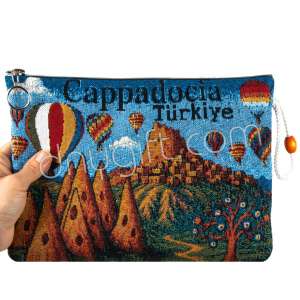 Goblen Klaç Çanta Kapadokya Desenli