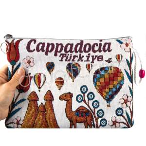Goblen Klaç Çanta Kapadokya Desenli