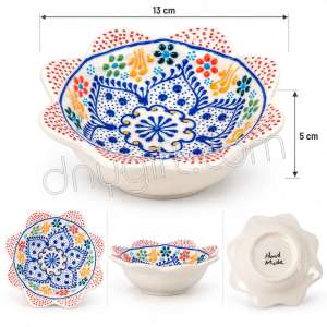10 CM Seramik Papatya Kase