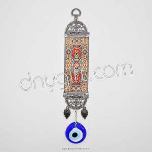 5 cm Turkish Woven Miniature Carpet Wall Hanging Ornament 28